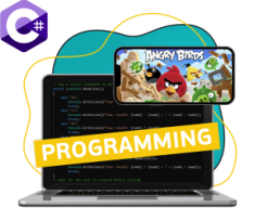 Програмиране в C#. Удивителният свят на 2D игрите - Школа программирования для детей, компьютерные курсы для школьников, начинающих и подростков - KIBERone г. Варна
